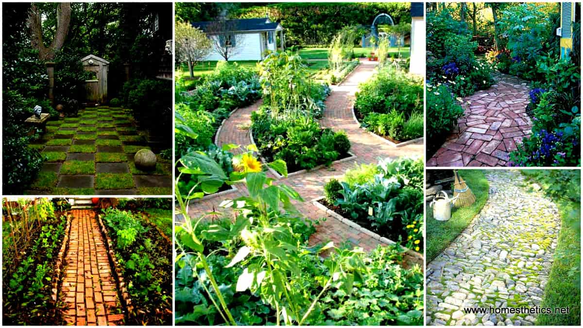 1 41 Ingenious and Beautiful DIY Garden Path Ideas To Realize in Your Backyard