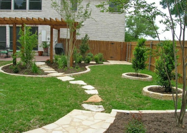 16 Backyard Landscaping Ideas That Will Beautify Your Household Through Simplicity homesthetics design (1)