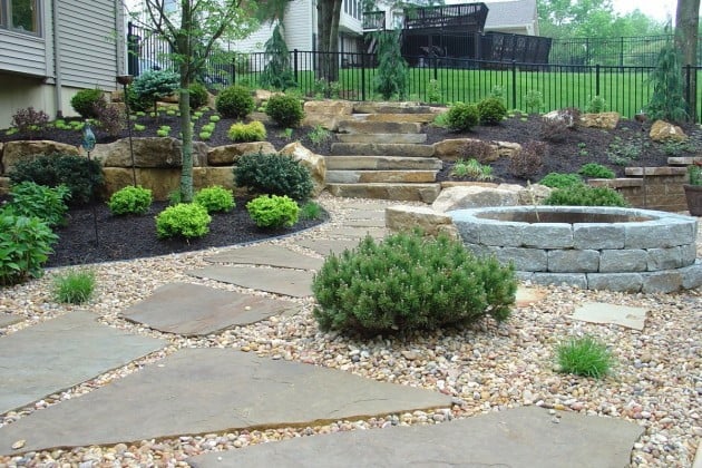 16 Backyard Landscaping Ideas That Will Beautify Your Household Through Simplicity homesthetics design (14)
