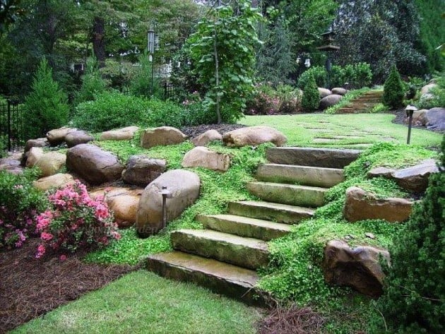 16 Backyard Landscaping Ideas That Will Beautify Your Household Through Simplicity homesthetics design (9)