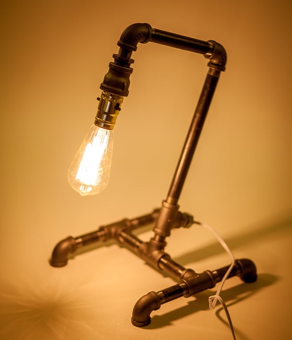 #14 TINY ELEGANT INDUSTRIAL DESK LAMP