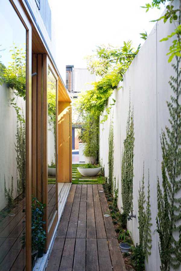 18 Beautifully Creative Landscaping Ideas For Narrow Outdoor Places homesthetics decor (18)