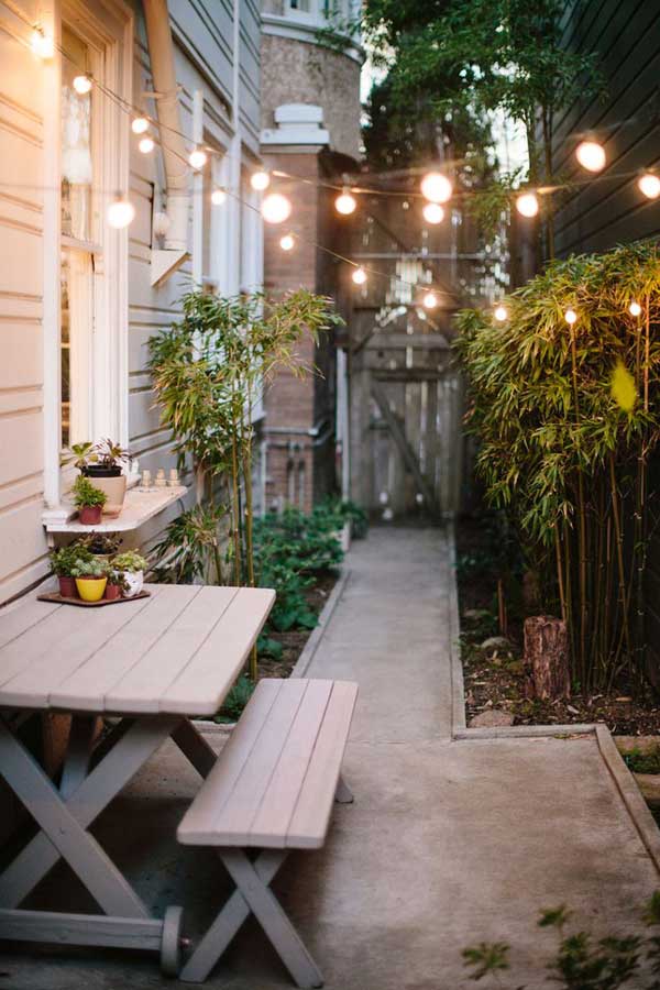 18 Beautifully Creative Landscaping Ideas For Narrow Outdoor Places homesthetics decor (4)