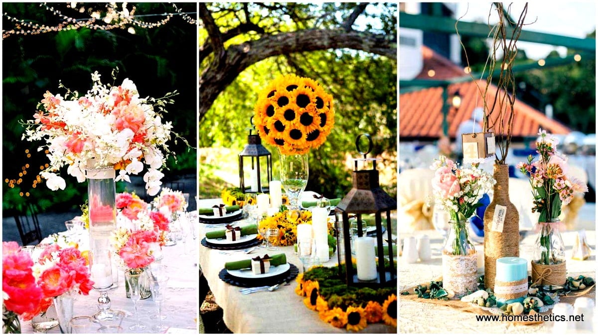 19 Splendid Summer Wedding Centerpiece Ideas That Will Beautify Your Event
