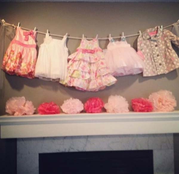22 Insanely Cretive Low Cost DIY Decorating Ideas For Your Baby Shower Party homesthetics decor ideas (7)