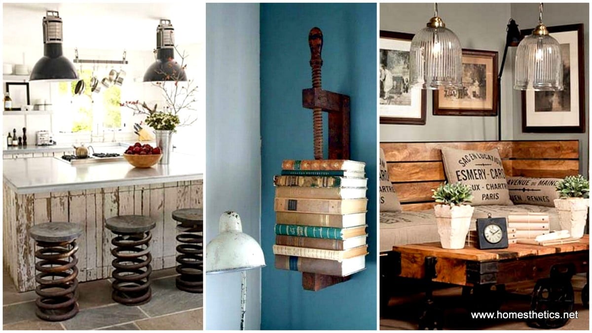 Clever DIY Industrial Furniture Projects