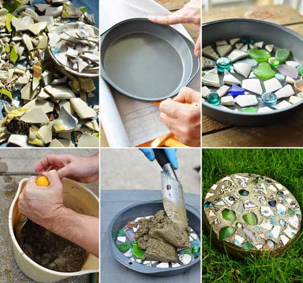 23 Mesmerizing DIY Stepping Stones to Realize for Your Backyard homesthetics decor (2)