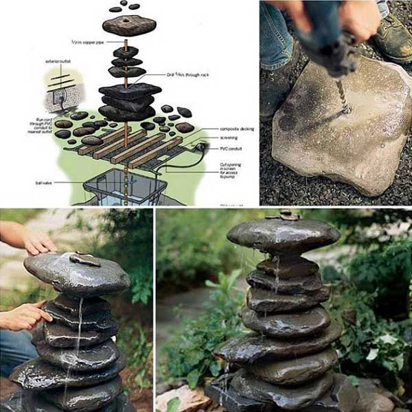 4. NEAT AND SIMPLE TO REALIZE ROCK FOUNTAIN