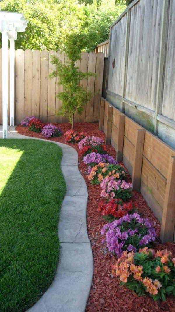 27+ DIY Garden Bed Edging Ideas Ready to Emphasize Your Greenery homesthetics backyard landscaping (20)