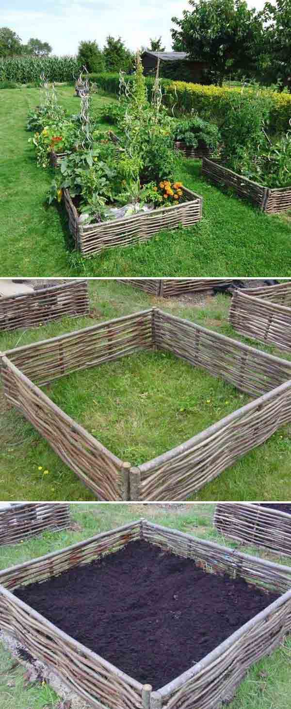 27+ DIY Garden Bed Edging Ideas Ready to Emphasize Your Greenery homesthetics backyard landscaping (23)
