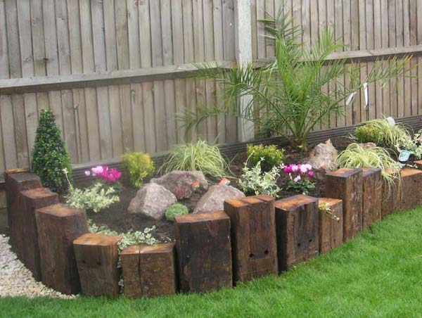 27+ DIY Garden Bed Edging Ideas Ready to Emphasize Your Greenery homesthetics backyard landscaping (28)
