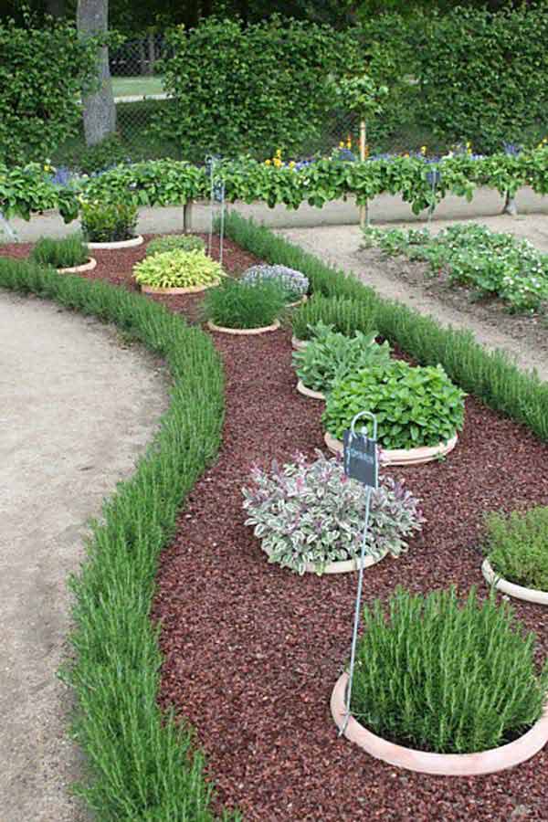 27+ DIY Garden Bed Edging Ideas Ready to Emphasize Your Greenery homesthetics backyard landscaping (29)