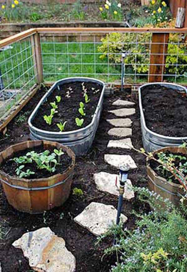27+ DIY Garden Bed Edging Ideas Ready to Emphasize Your Greenery homesthetics backyard landscaping (4)