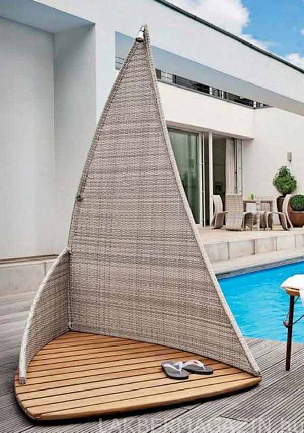 27 Fun and Airy Beach-Style Outdoor Living Design Ideas For Your Backyard homesthetics decor (25)