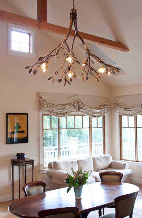 30 Sculptural DIY Tree Branch Chandeliers to Realize In an Unforgettable Setup homesthetics decor (14)