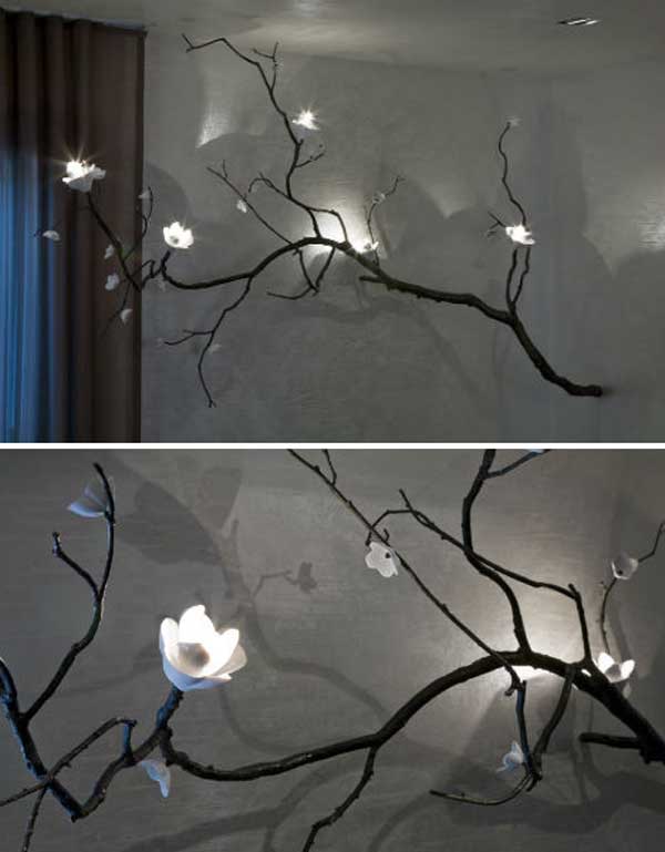 30 Sculptural DIY Tree Twigs Chandeliers to Realize In an Unforgettable Setup homesthetics decor