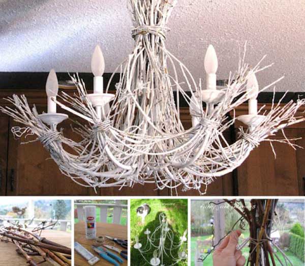 30 Sculptural DIY Tree Branch Chandeliers to Realize In an Unforgettable Setup homesthetics decor (5)