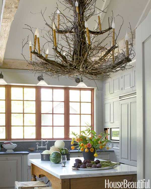30 Sculptural DIY Tree Branch Chandeliers to Realize In an Unforgettable Setup homesthetics decor (7)