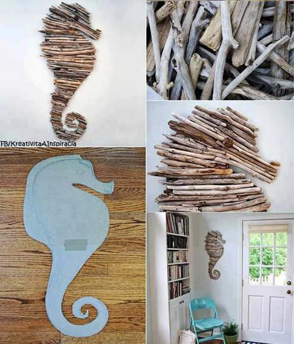 30 Sensible DIY Driftwood Decor Ideas That Will Transform Your Home homesthetics driftwood crafts (27)