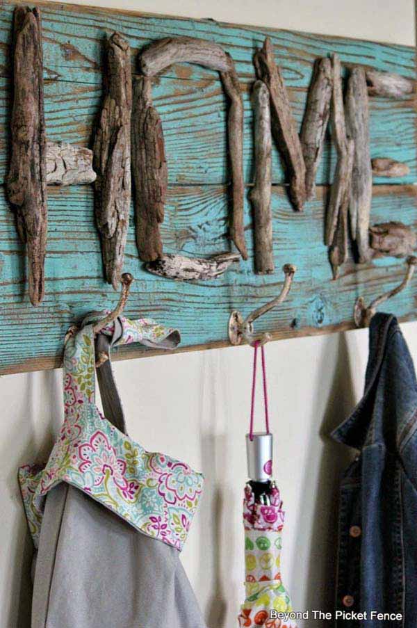 30 Sensible DIY Driftwood Decor Ideas That Will Transform Your Home homesthetics driftwood crafts (5)