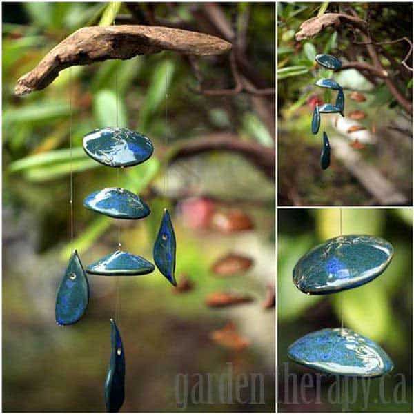 30 Simple and Beautiful DIY Wind Chimes Ideas to Materialize This Summer homesthetics decor (3)