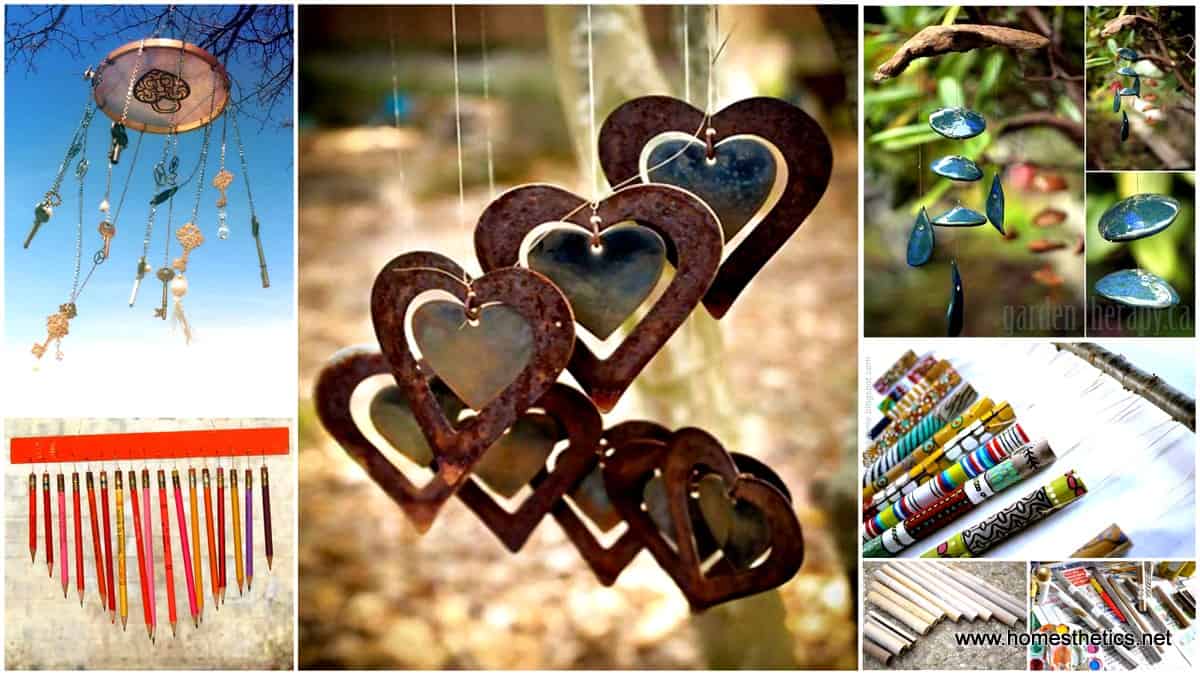 30 Simple and Beautiful DIY Wind Chimes Ideas to Materialize This Summer