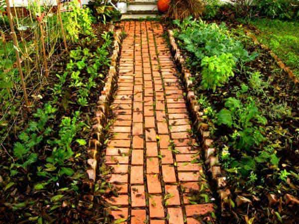 #24 Brick Garden Path and Edging