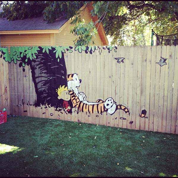 Get Creative With These 23 Fence Decorating Ideas and Transform Your Backyard homesthetics design (9)