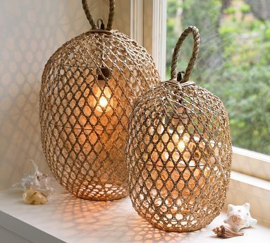 DIY JUTE DESIGN LAMPS