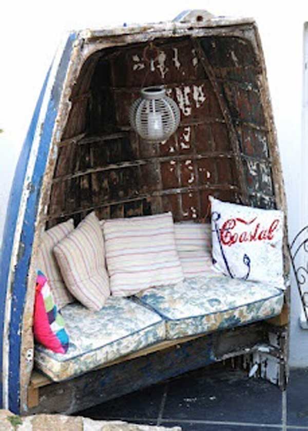 15 Insanely Beautiful and Creative Ways to Reuse Old Boats in Design homesthetics decor (10)