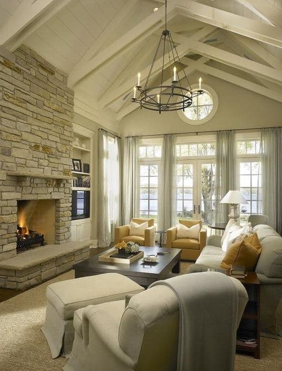 1. Best Paint Color For Your Vaulted Ceilings