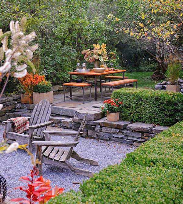 23 Simply Impressive Sunken Sitting Areas For a Mesmerizing Backyard Landscape homesthetics decor (17)
