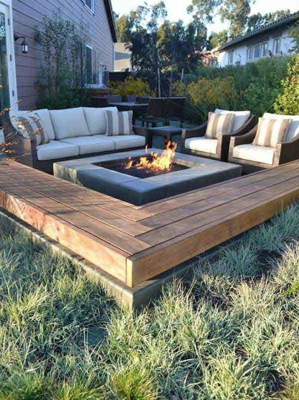 23 Simply Impressive Sunken Sitting Areas For a Mesmerizing Backyard Landscape homesthetics decor (2)