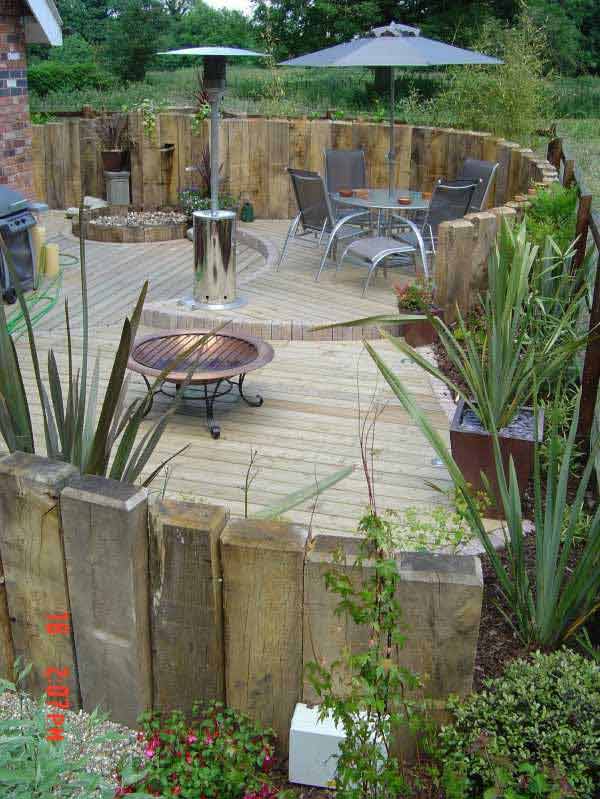 23 Simply Impressive Sunken Sitting Areas For a Mesmerizing Backyard Landscape homesthetics decor (4)