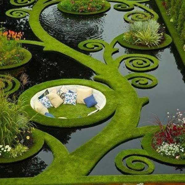 23 Simply Impressive Sunken Sitting Areas For a Mesmerizing Backyard Landscape homesthetics decor (7)