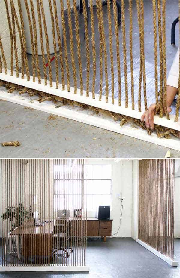 24 Mesmerizing Creative DIY Room Dividers Able to Reshape Your Space homesthetics ideas (7)
