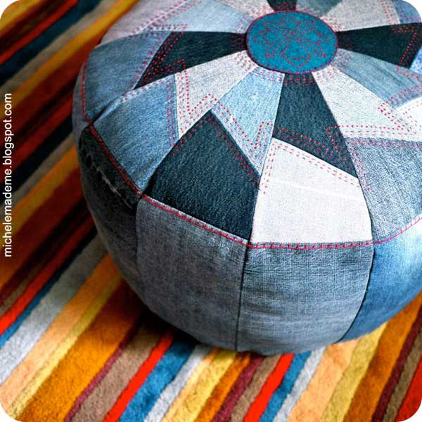 25 Unusual Cool Ways to Upcycle Old Denim Into DIY Projects homesthetics decor (11)