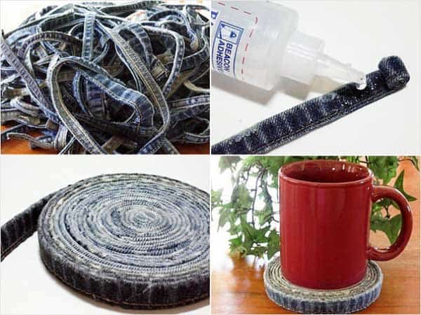 25 Unusual Cool Ways to Upcycle Old Denim Into DIY Projects homesthetics decor (17)