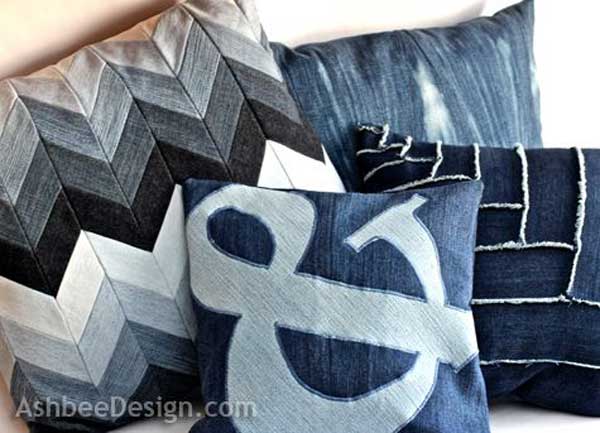 25 Unusual Cool Ways to Upcycle Old jeans Into DIY Projects homesthetics decor