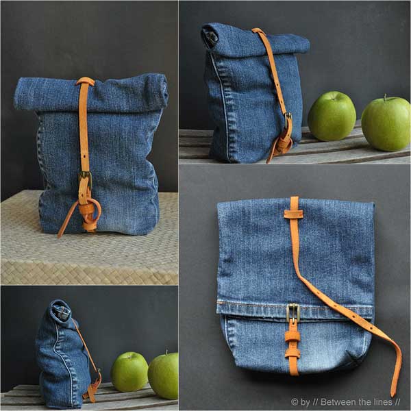 25 Unusual Cool Ways to Upcycle Old Denim Into DIY Projects homesthetics decor (3)