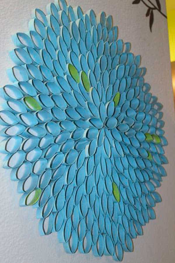 30 DIY Paper Toilet Roll Crafts That Will Beautify Your Walls homesthetics decor (10)