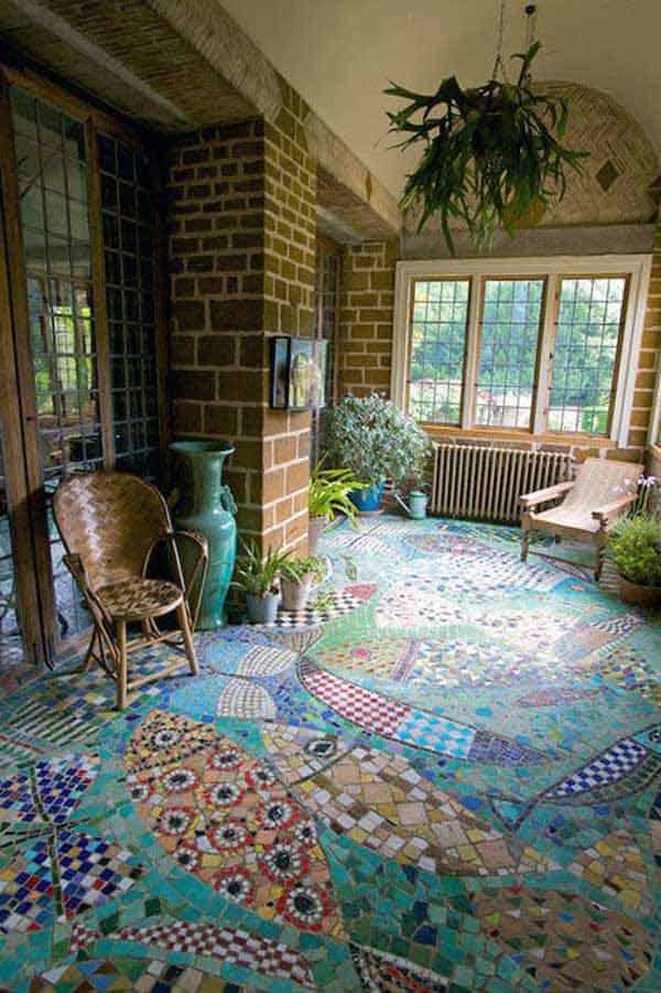 32 Highly Creative and Cool Floor Designs For Your Home and Yard homesthetics design (22)