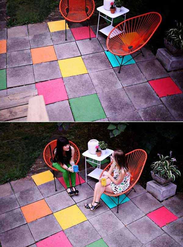 32 Highly Creative and Cool Floor Designs For Your Home and Yard homesthetics design (9)