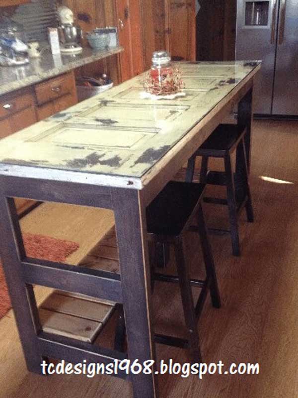 32 Super Neat and Inexpensive Rustic Kitchen Islands to Materialize homesthetics decor (15)