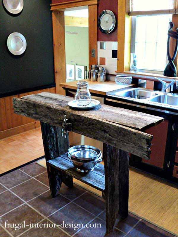 32 Super Neat and Inexpensive Rustic Kitchen Islands to Materialize homesthetics decor (2)