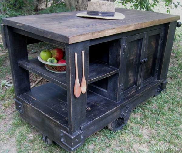 32 Super Neat and Inexpensive Rustic Kitchen Islands to Materialize homesthetics decor (21)