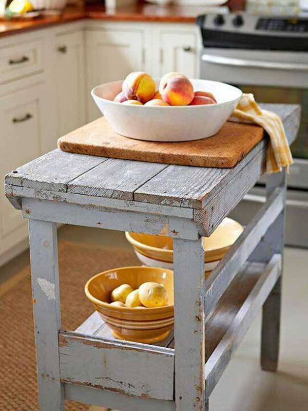 32 Super Neat and Inexpensive Rustic Kitchen Islands to Materialize homesthetics decor (27)