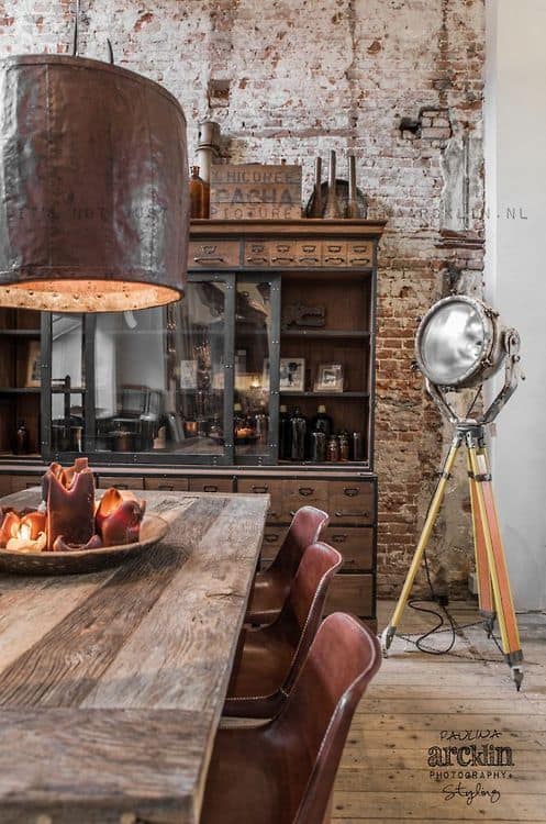 How To Create A Rustic Industrial Design Line In Your Home-homesthetics (18)