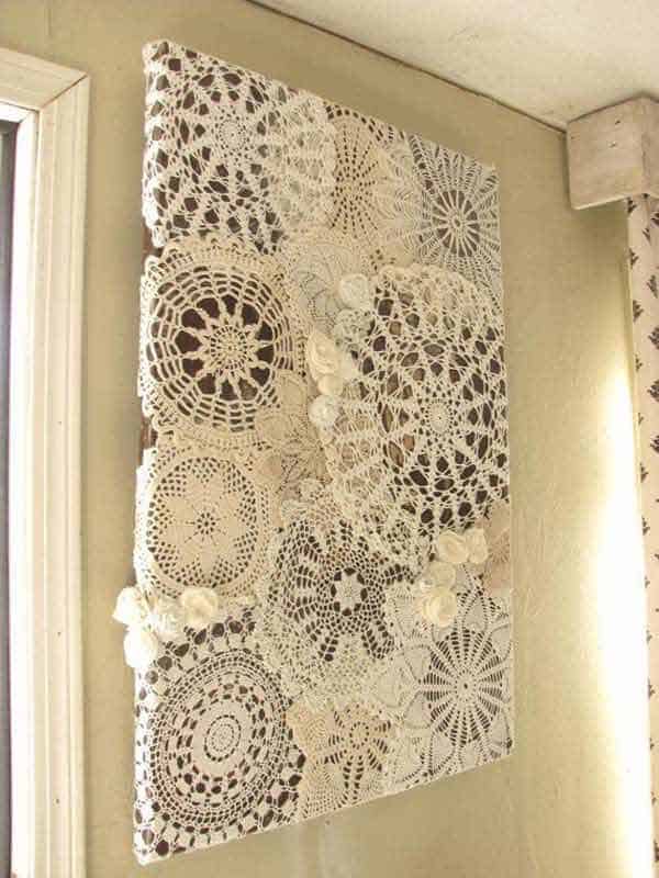 v22 Charming and Beautiful Lace DIY Projects to Realize at Home homesthetics decor (17)