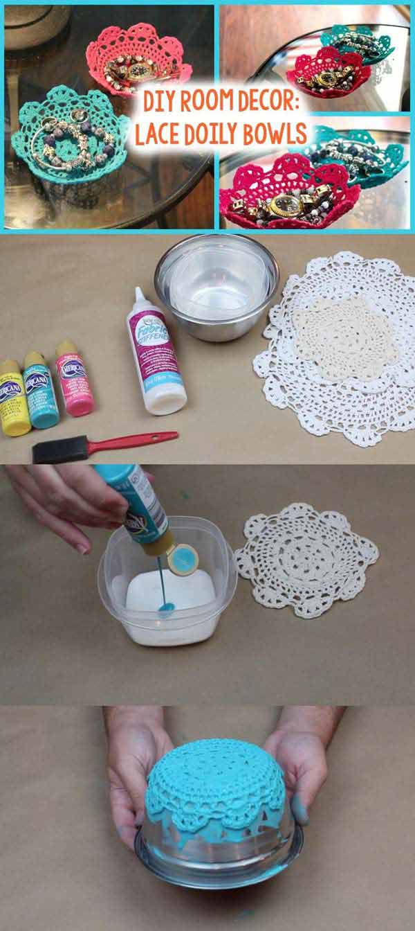 v22 Charming and Beautiful Lace DIY Projects to Realize at Home homesthetics decor (18)